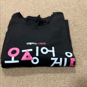 Black Graphic Short Sleeve Tee